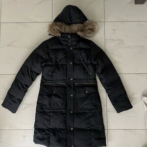 Jacob Connexion Black Winter Jacket Parka